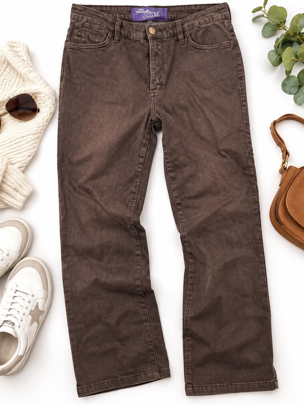 Not Your Daughter’s Jeans Brown Straight Leg Jeans – Size 10